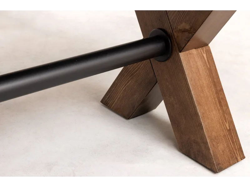 Banc industriel GOLIATH 180 cm pin naturel | Adenia Home