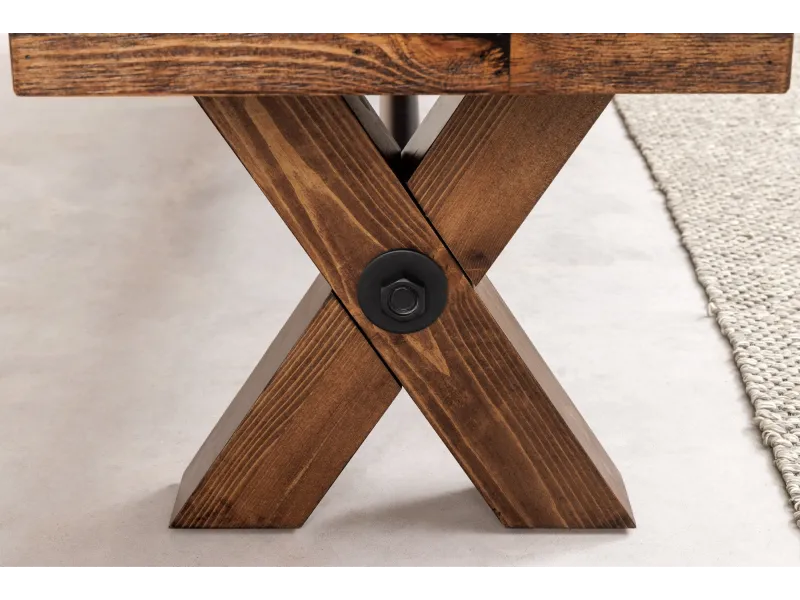 Banc industriel GOLIATH 180 cm pin naturel | Adenia Home