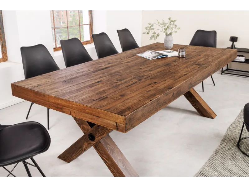 Table à manger GOLIATH 210 cm pin naturel | Adenia Home