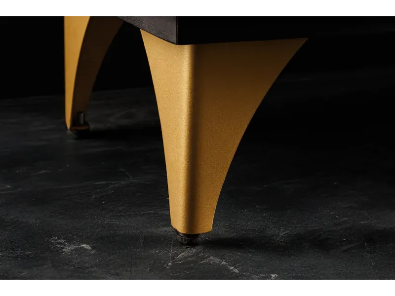 Buffet design minimale en bois massif coloris naturelle 165cm pas cher