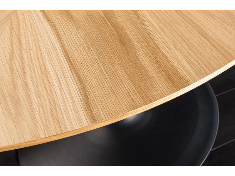 Table ronde ATELIER 120 cm chêne naturel | Adenia Home