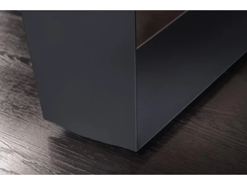 Table ZEUS 210 cm chêne naturel U métal noir | Adenia Home