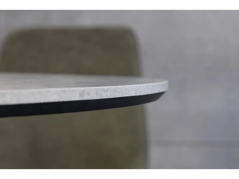 Table ronde ATELIER 100 cm béton gris | Adenia Home