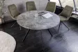 Table ronde ATELIER 100 cm béton gris | Adenia Home