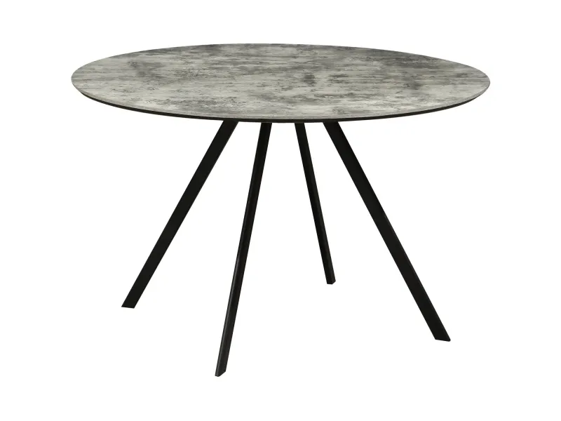 Table ronde ATELIER 120 cm béton gris | Adenia Home