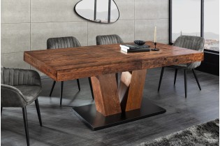 Table extensible RANCHO 160–200 cm pin naturel | Adenia Home