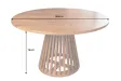 Table ronde MAISON JADE 140 cm acacia naturel | Adenia Home