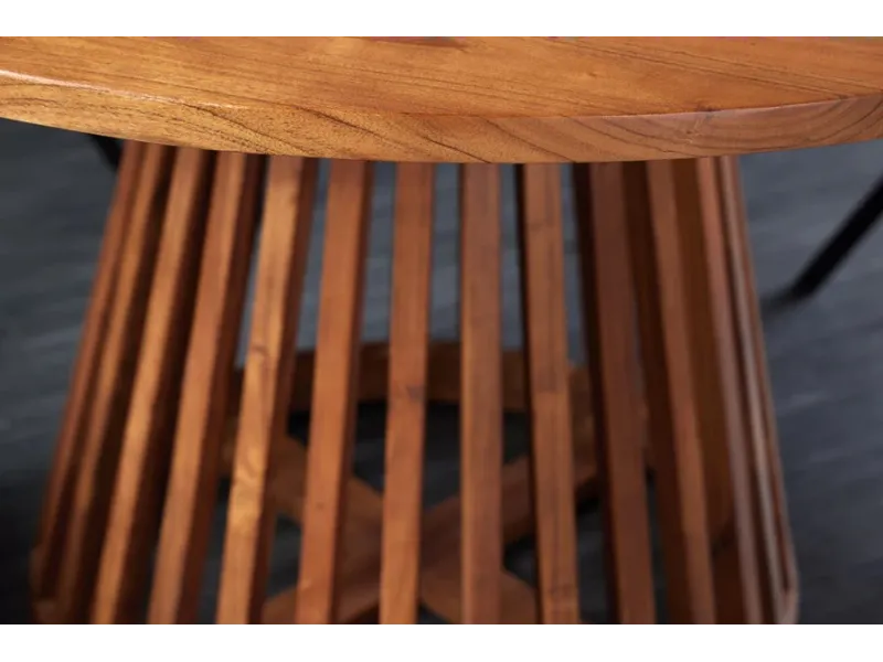 Table ronde MAISON JADE 120 cm bois d’acacia | Adenia Home