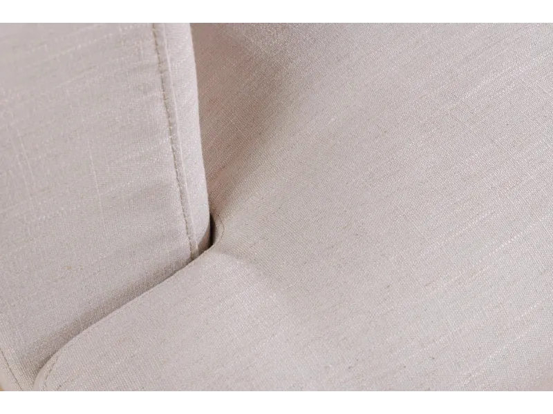 Canapé HEAVEN 3 places lin naturel 210 cm | Adenia Home