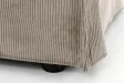 Canapé HEAVEN 3 places velours côtelé grège | Adenia Home