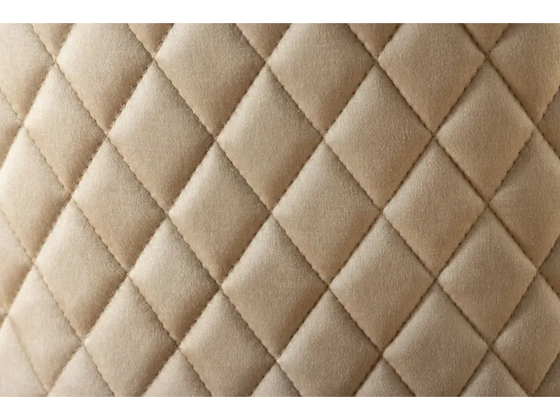 Fauteuil baroque en velours gris style capitonné Chaises de salle à...