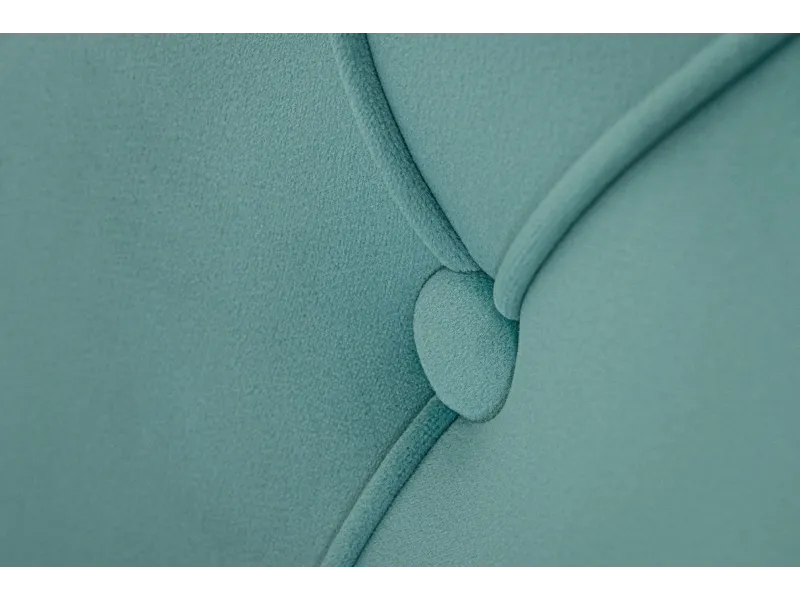 Fauteuil baroque en velours gris style capitonné Chaises de salle à...