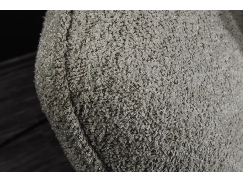 Canapé ROYAL 295 cm XL bouclé gris – Adenia Home