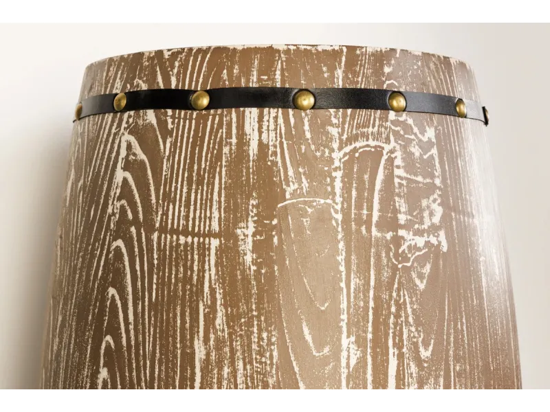 Demi-cave à vin BODEGA 100 cm pour 24 bouteilles, en sapin massif naturel