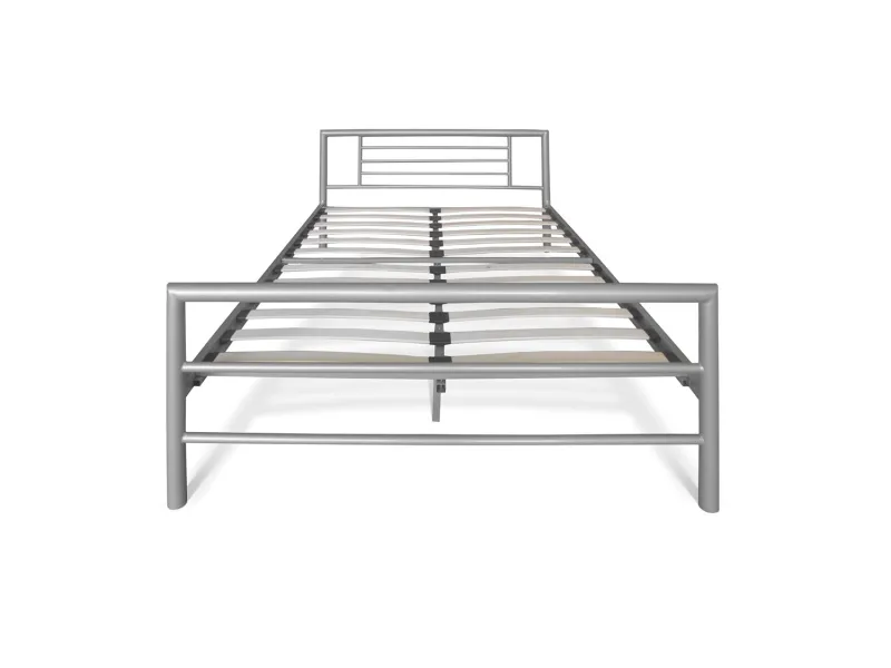 Lit fer forgé & lit métal |Lit moderne de 160x200 cm en métal color...