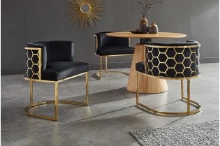 Tabouret de bar 100cm coloris gris taupe avec accoudoirs pas cher