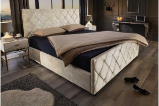 Lit adulte en bois massif |Lit moderne de 140x200 cm en pin massif ...