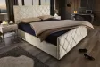 Lit adulte en bois massif |Lit moderne de 140x200 cm en pin massif ...