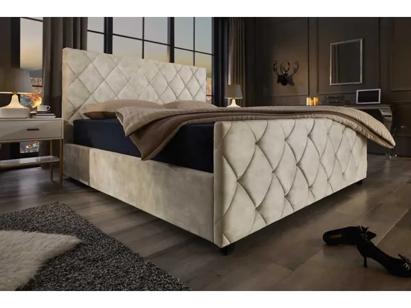 Lit adulte en bois massif |Lit moderne de 140x200 cm en pin massif ...