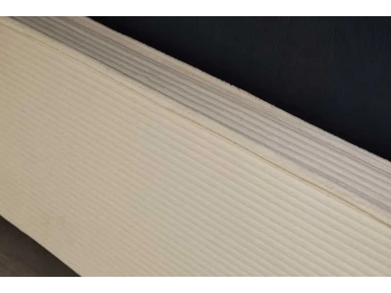 Lit adulte en bois massif |Lit moderne de 140x200 cm en pin massif ...