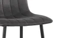 Lot de 4 chaises de Salle à Manger Willis en Velours Gris – Élégance Moderne & Confort