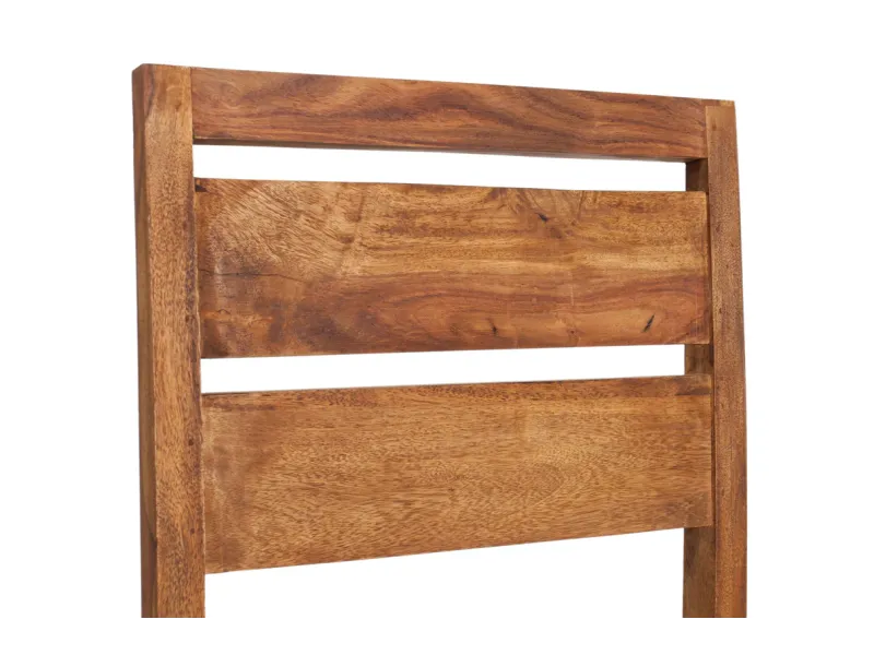 Lot de 2 chaises LAGOS en bois de sheesham – Élégance naturelle et confort durable