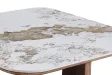 Table basse contemporaine |Table basse avec 6 poufs encastrable, ve...