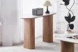 Console « Evora » – Pierre Brillante Pandora Beige