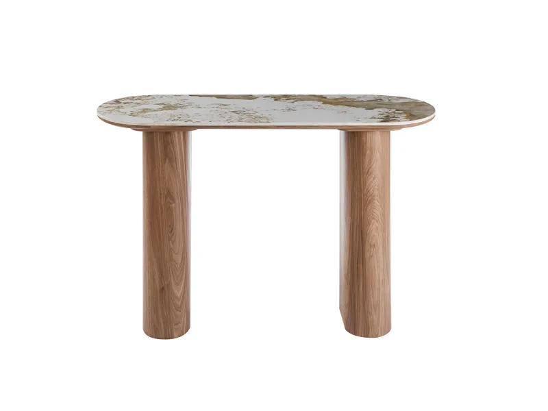 Console « Evora » – Pierre Brillante Pandora Beige