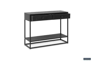 Console « Ace » – Bois de Manguier Noir 2