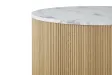 Table basse contemporaine |Table basse avec 6 poufs encastrable, ve...