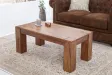 Table basse 100 cm rectangelaire en bois massif