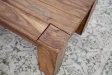 Table basse 100 cm rectangelaire en bois massif