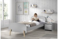 Chambre d'enfant design scandinave gris