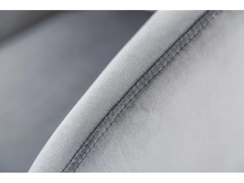 Chaise de bureau avec accoudoir gris