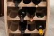 Casier à vin authentique 60cm naturel