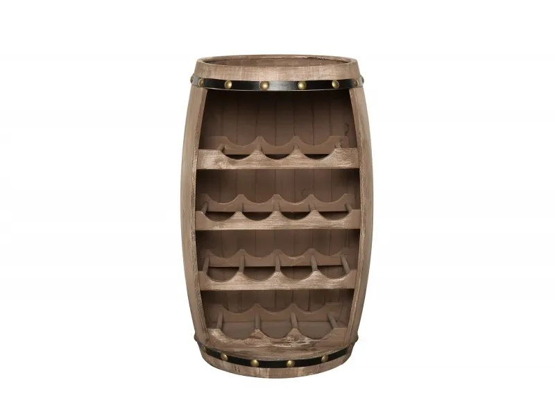 Casier à vin authentique 60cm naturel