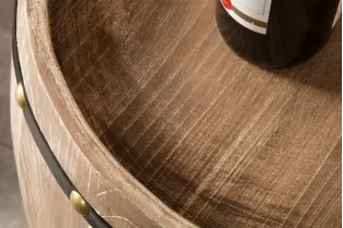 Casier à vin authentique 80cm naturel 2