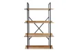 Etagère design industriel en bois coloris naturel