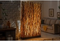 Lampadaire 180cm en bois coloris naturel