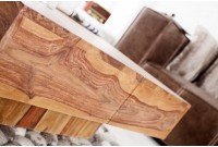 Table basse carrée de 80cm en bois massif