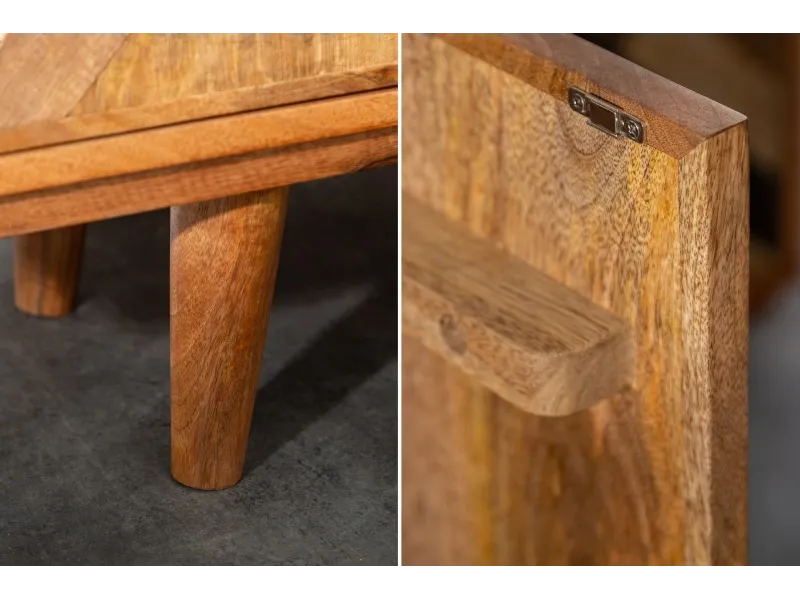 Bahut design de 160 cm coloris naturel