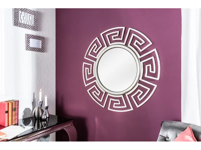 Miroir mural Euphoria teinté argent 85cm