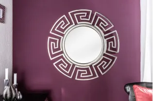 Miroir mural Euphoria teinté argent 85cm 2