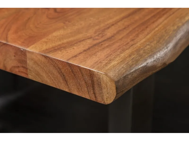 Table à manger Mammut 180cm acacia plateau 26mm