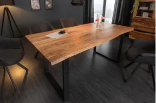 Table à manger Mammut 180cm acacia sauvage 26mm