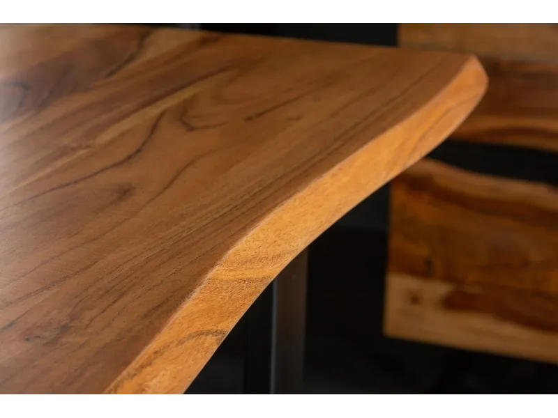 Table à manger Mammut 180cm acacia sauvage 26mm
