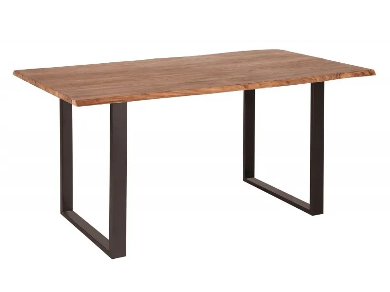 Table à manger Mammut 140cm acacia sauvage 26mm