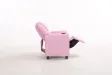 MINI FAUTEUIL RELAX RELEVABLE REVÊTU EN SIMILI CUIR COLORIS rose