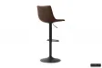 Tabouret de bar design coloris marron